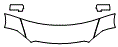 Hood, Fender and Mirror Kit pattern for the 2011 Dodge Ram