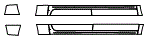 Rocker Panel Kit pattern for the 2013 Dodge Ram