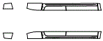Rocker Panel Kit pattern for the 2013 Dodge Ram