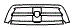Grille Kit pattern for the 2011 Dodge Ram