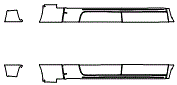 Rocker Panel Kit pattern for the 2013 Dodge Ram