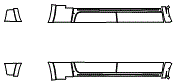 Rocker Panel Kit pattern for the 2013 Dodge Ram