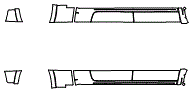 Rocker Panel Kit pattern for the 2013 Dodge Ram