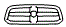 Grille Kit pattern for the 2013 Dodge Ram
