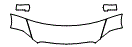 Hood, Fender and Mirror Kit pattern for the 2013 Dodge Ram