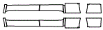 Rocker Panel Kit pattern for the 2009 Dodge Ram