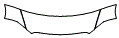 Hood and Fender Kit pattern for the 2013 Dodge Ram