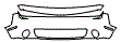 Bumper pattern for the 2015 Dodge Challenger