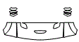 Hood, Fender and Mirror Kit pattern for the 2023 Dodge Challenger