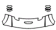 Hood, Fender and Mirror Kit pattern for the 2023 Dodge Challenger