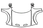 Full Hood, Fender and Mirror Kit pattern for the 2023 Dodge Challenger