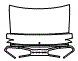 Trunk Lid Kit pattern for the 2023 Dodge Challenger