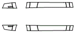 Rocker Panel Kit pattern for the 2023 Dodge Challenger