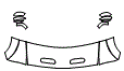 Hood, Fender and Mirror Kit pattern for the 2023 Dodge Challenger