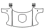 Full Hood, Full Fender and Mirror Kit pattern for the 2023 Dodge Challenger