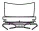 Trunk Lid Kit pattern for the 2023 Dodge Challenger