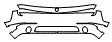 Bumper Kit pattern for the 2013 SRT Challenger SRT