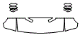 Hood, Fender and Mirror Kit pattern for the 2023 Dodge Challenger