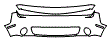 Bumper pattern for the 2023 Dodge Challenger