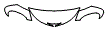 Hood and Fender Kit pattern for the 2002 Chrysler PT Cruiser