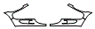 Bumper Kit pattern for the 2005 Chrysler PT Cruiser