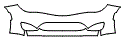 Bumper Kit pattern for the 2017 Chrysler Pacifica