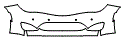 Bumper Kit pattern for the 2017 Chrysler Pacifica