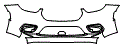 Bumper Kit pattern for the 2026 Chrysler Pacifica Plug-In Hybrid