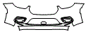 Bumper Kit pattern for the 2026 Chrysler Pacifica Plug-In Hybrid