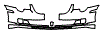 Bumper Kit pattern for the 2006 Chrysler Crossfire