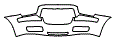 Grille and Bumper Kit pattern for the 2008 Chrysler 300