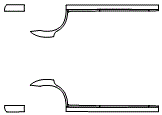 Rocker Panel Kit pattern for the 2023 Chrysler 300