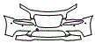 Bumper Kit pattern for the 2013 SRT 300 SRT