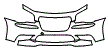 Bumper Kit pattern for the 2013 SRT 300 SRT