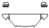 Hood, Fender and Mirror Kit pattern for the 2011 Chrysler 200
