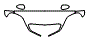 Hood, Fender and Mirror Kit pattern for the 2000 Mercury Sable