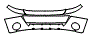 Bumper Kit pattern for the 2007 Mercury Monterey