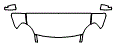 Hood, Fender, Mirror and Grille Kit pattern for the 2007 Mercury Montego