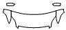 Hood, Fender and Mirror Kit pattern for the 2010 Mercury Milan
