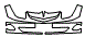 Bumper Kit pattern for the 2001 Pontiac Sunfire