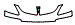 Bumper Kit pattern for the 2003 Pontiac Vibe