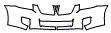 Bumper Kit pattern for the 2010 Pontiac Vibe