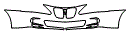 Bumper Kit pattern for the 2008 Pontiac Grand Prix