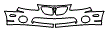 Bumper Kit pattern for the 2006 Pontiac GTO
