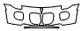 Bumper Kit pattern for the 2010 Pontiac Solstice
