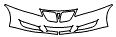 Bumper Kit pattern for the 2010 Pontiac G6