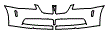 Bumper Kit pattern for the 2010 Pontiac G8