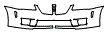 Bumper Kit pattern for the 2010 Pontiac G8
