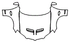 Hood, Fender and Mirror Kit pattern for the 2010 Pontiac G8
