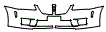 Bumper Kit pattern for the 2010 Pontiac G8